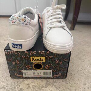 🌸Keds x Rifle Paper Co Floral White Sneakers 🌸[NEVER WORN - TAGS ON]